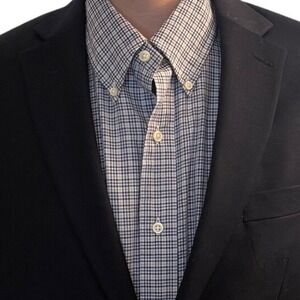 Ralph Lauren Blake Classic Fit Plaid Button Down Shirt Men's Size XXL Cotton